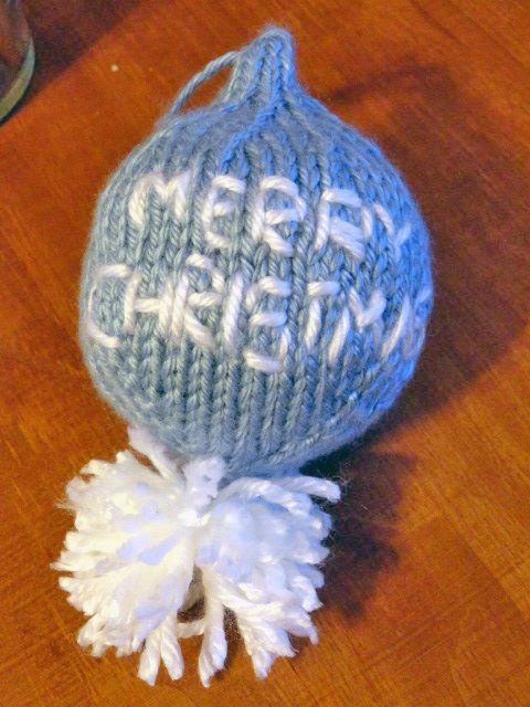 Knitted Christmas Ornament